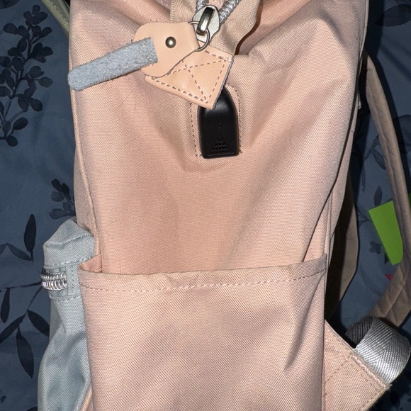 Pink Colorblock Backpack/Daypack - Picture 8 of 8